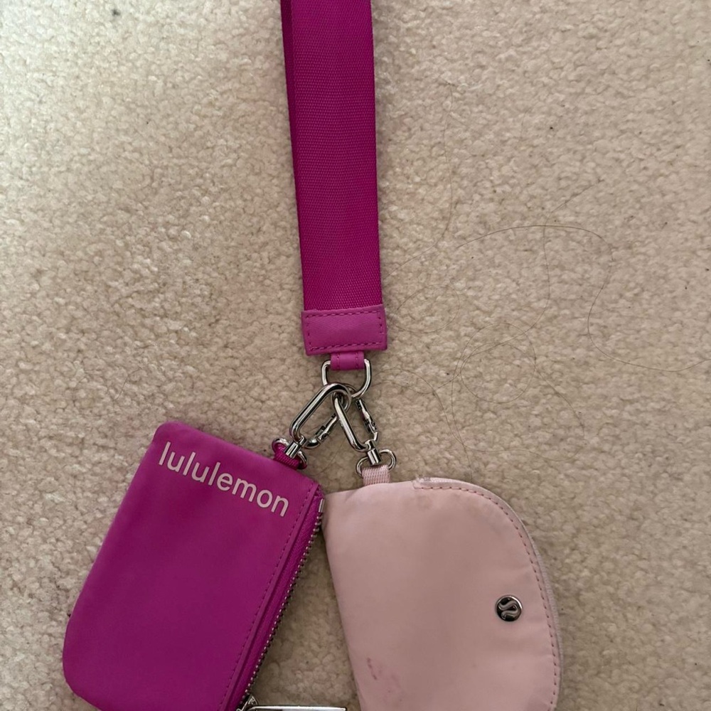 Lululemon Pink Wristlet - Picture 1 of 1
